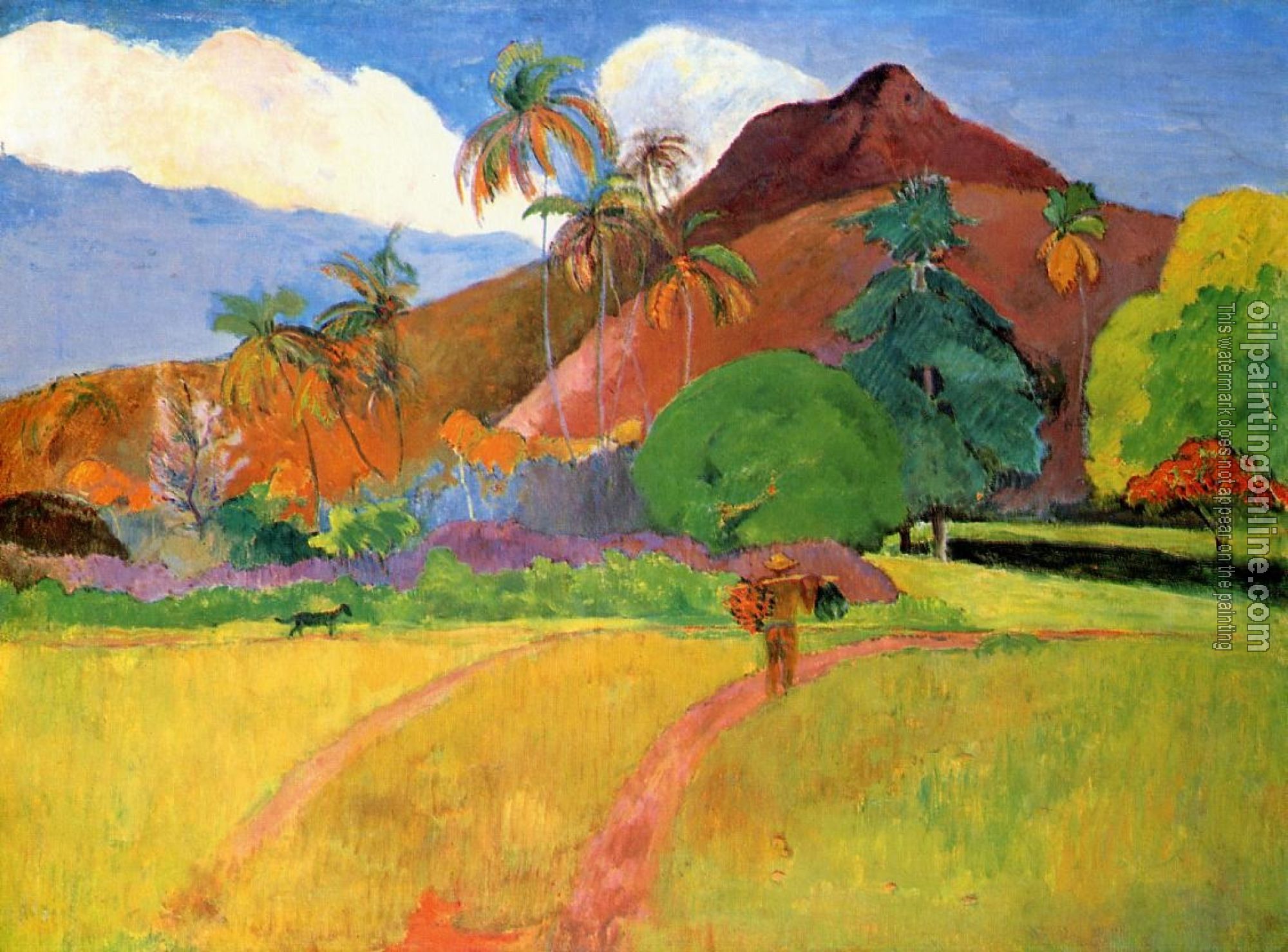 Gauguin, Paul - Tahitian Landscape